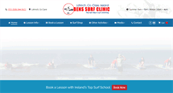 Desktop Screenshot of benssurfclinic.com